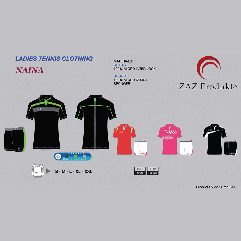 Ladies Tennis Clothing